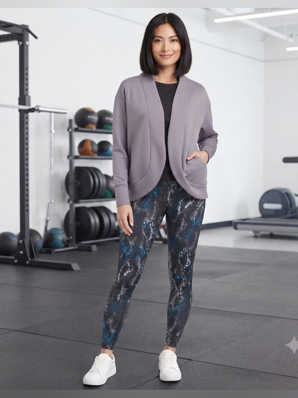 Apana Oslo Cardigan, Tank & Leggings 3 Piece Set
